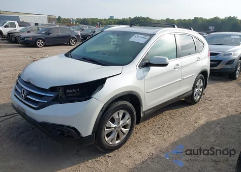 2013 Honda Cr-V Ex-L from USA, damaged, VIN 5J6RM4H71DL010717
